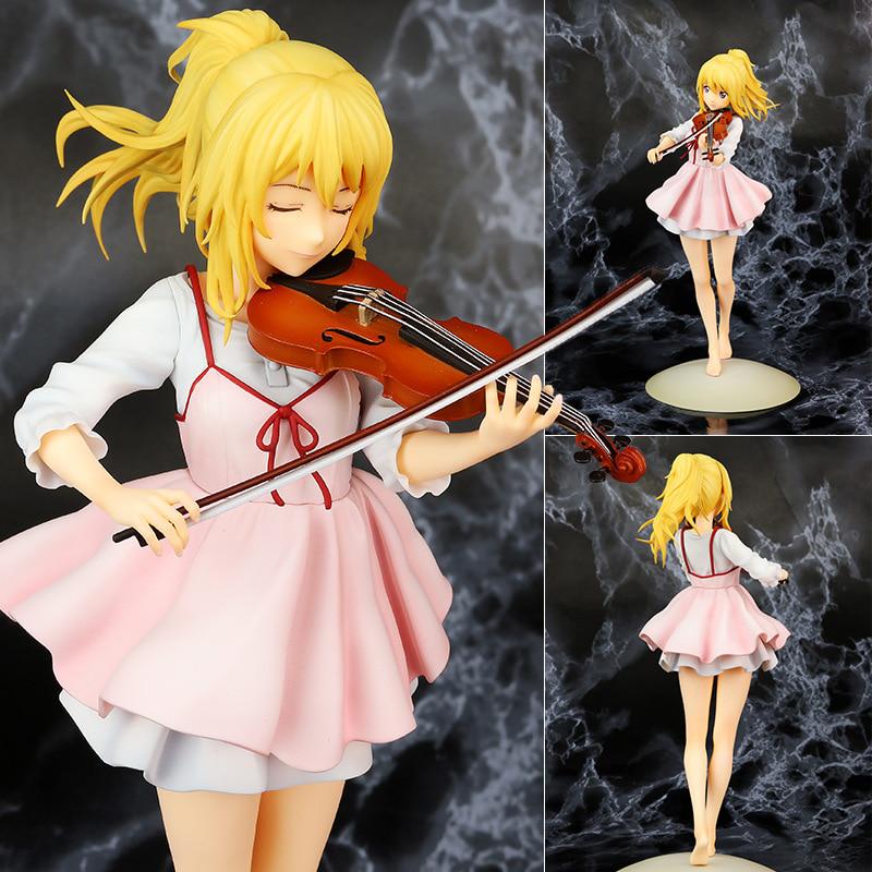 📦 Kaori Miyazono - Your Lie in April - Good Smile Company 1/8 Scale - (13cm width-15cm length-30cm height) - With Box (Box Health: 7/10)